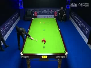 斯诺克世界公开赛64进32斯蒂芬&middot;马奎尔5-3庞俊旭20240319海报