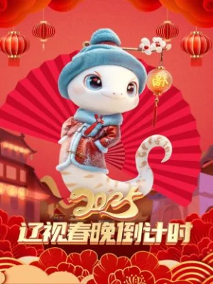 辽视春晚倒计时2025海报