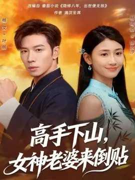 高手下山,女神老婆来倒贴海报