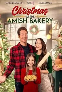 阿米什烘焙的圣诞节海报