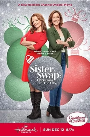 姐妹交换:城市里的圣诞节海报