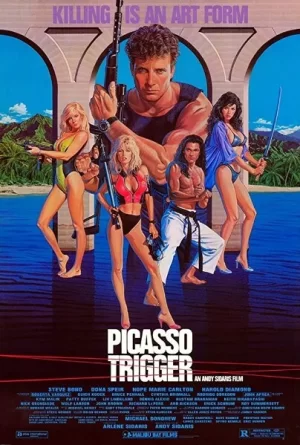 毕加索机关海报