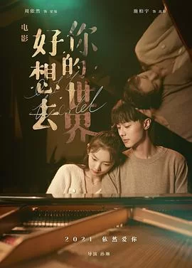 好想去你的世界爱你海报