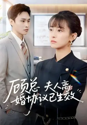 顾总,夫人离婚协议已生效海报
