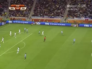 年南非世界杯小組賽-A组烏拉圭(南美洲)VS(歐洲)法國(国俄双语)海报