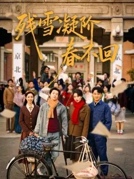 残雪凝阶春不回海报