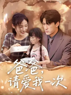 爸爸,请爱我一次海报