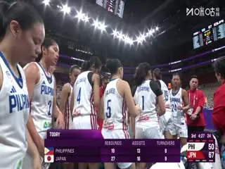 女篮亚洲杯小组赛菲律宾VS日本20250714海报