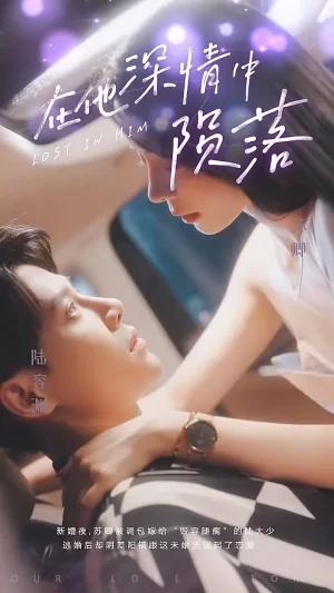 在他深情中陨落海报