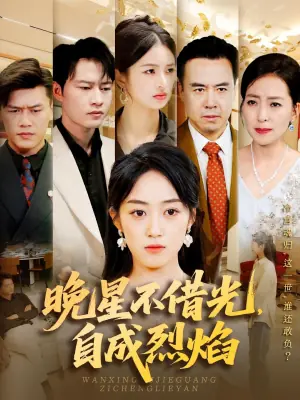 晚星不借光,自成烈焰海报