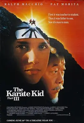 龙威小子3TheKarateKidPartIII海报