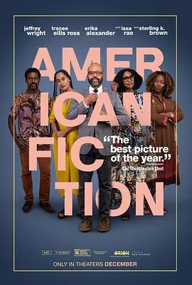 美国小说AmericanFiction海报