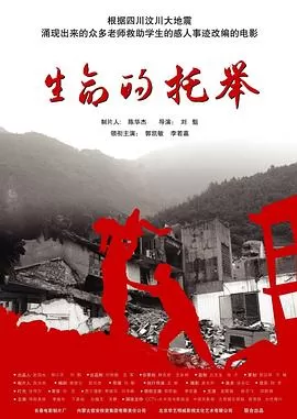 生命的托举海报