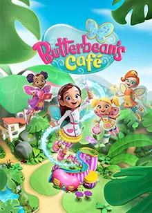 奶油豆豆咖啡馆(英语)海报