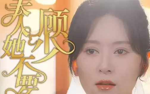 顾少,夫人她不要你了海报