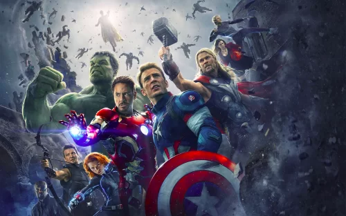 裸看复仇者联盟3会一脸懵逼,先跟我5分钟看完<复联2:奥创纪元>海报