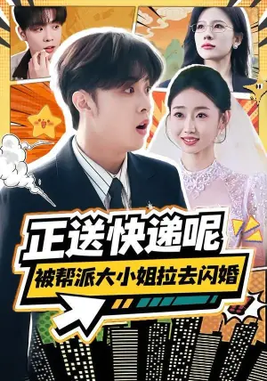 正送快递呢,被帮派大小姐拉去闪婚海报