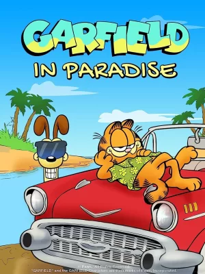 加菲猫在天堂海报