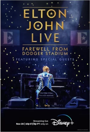埃尔顿·约翰:道奇体育场告别演出海报