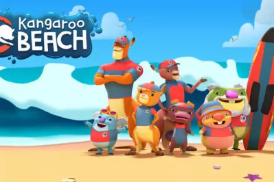 动物海滩救援队(英语)海报