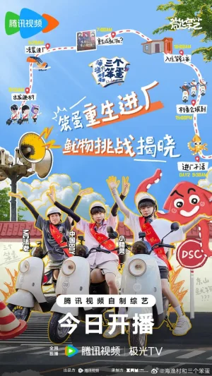 海,渔村和三个笨蛋TV版海报