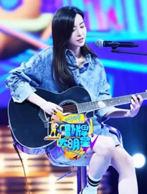 翻牌大明星海报