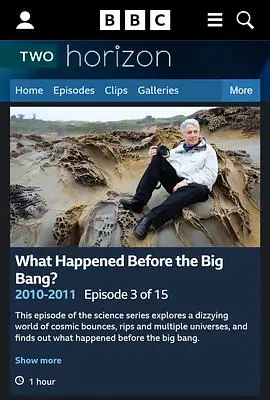 地平线系列:宇宙大爆炸之前海报