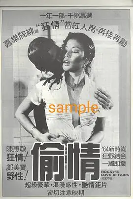偷情客海报
