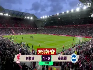 英超联赛利物浦VS布莱顿20251213海报