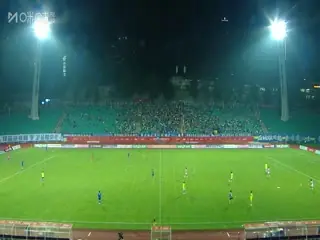 中甲联赛南京城市VS青岛红狮20250622海报