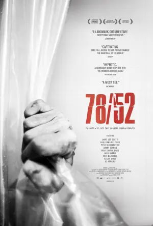 78/52:希区柯克的洗澡戏海报
