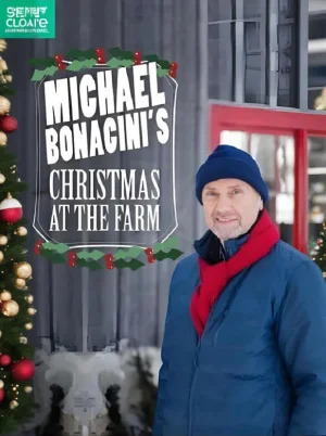 迈克尔·博纳西尼的农场圣诞节海报