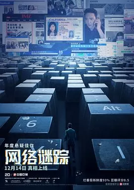 网络谜踪Searching[电影解说]海报