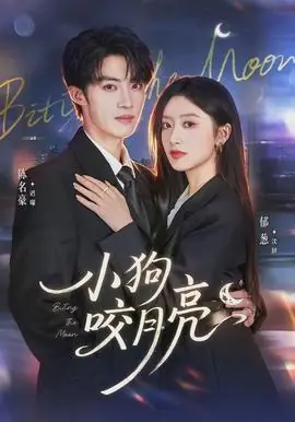 小狗咬月亮海报