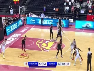 CBA常规赛第50轮深圳马可波罗VS山东高速20240330海报