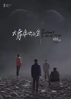 大象席地而坐海报