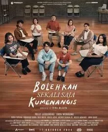 我可以哭一次吗?海报