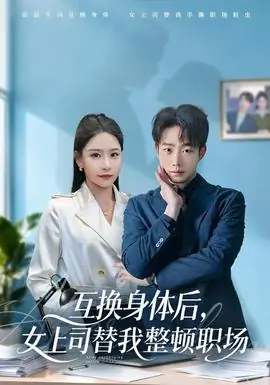 互换身体后,女上司替我整顿职场海报