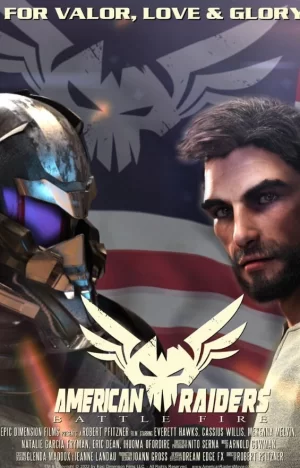 美国突袭者:战斗火力海报