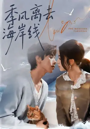 季风离去海岸线海报
