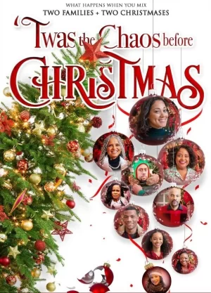 这是圣诞节前的混乱海报