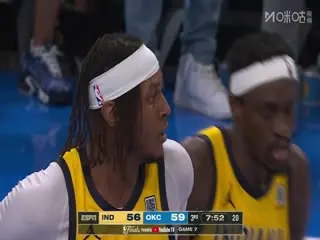 NBA总决赛步行者VS雷霆20250623海报