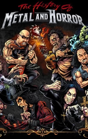 金属乐与恐怖片史海报