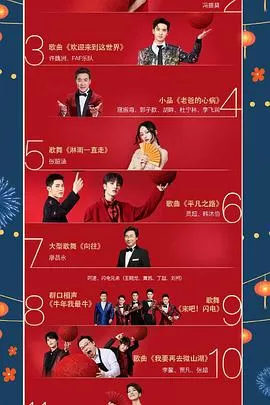 2021山东欢乐元宵夜海报