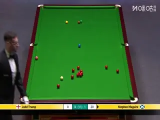斯诺克英锦赛正赛32进16轮次贾德·特鲁姆普6-4斯蒂芬·马奎尔20251129海报