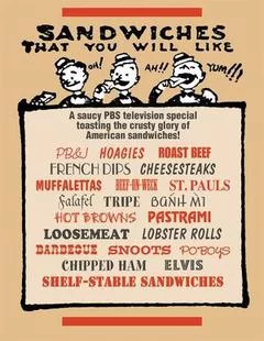 我们都爱三明治海报