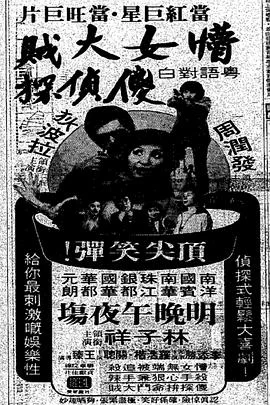 懵女大贼傻侦探海报