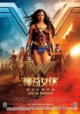 神奇女侠WonderWoman海报