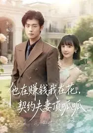 他在赚钱我在花,契约夫妻顶呱呱海报