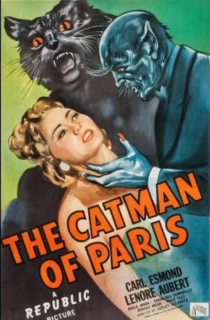 巴黎的猫人海报